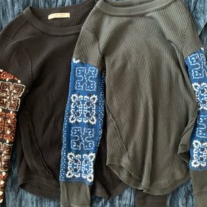 2 free people nikki layering shirt small